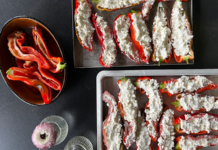 Poivrons farcis à la feta