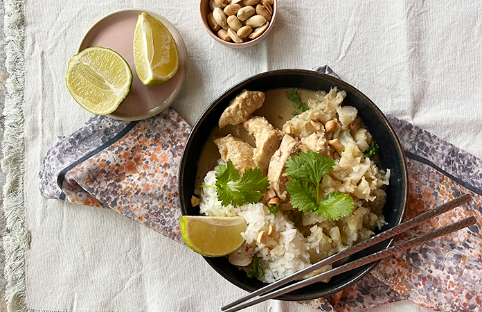 Poulet aux cacahouètes | Une recette exotiques et épicées