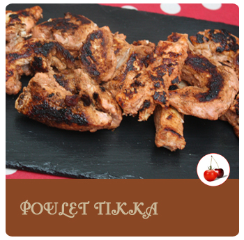 Poulet tikka