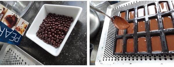Pralines au chocolat