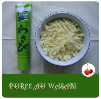 Purée au Wasabi