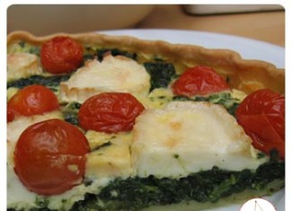 Quiche épinards et chèvre