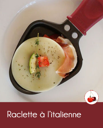raclette-italienne Raclette à l'italienne
