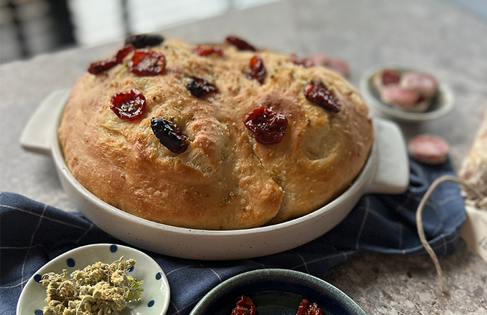 Focaccia aux tomates