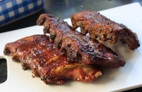 RIBS barbecue en cuisson lente