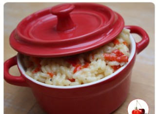 Risotto aux poivrons rouges
