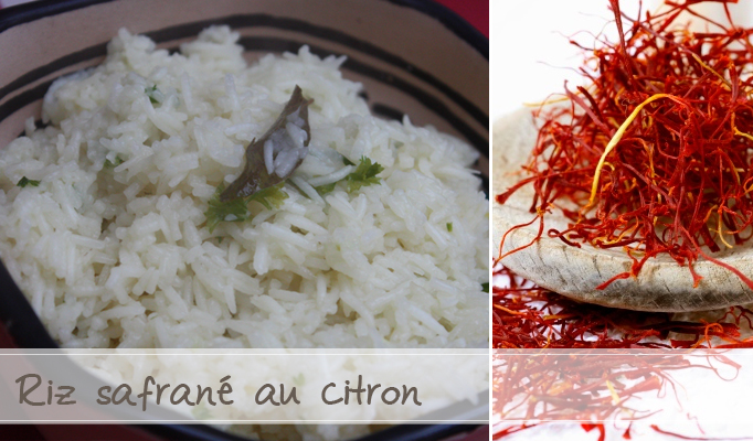 riz safran citron