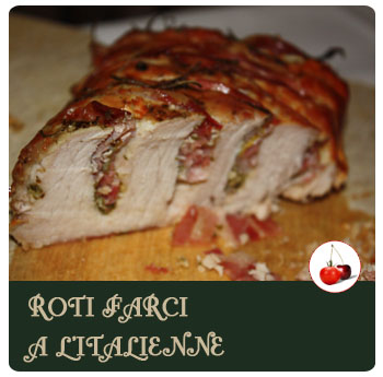 Rôti farci à l'italienne