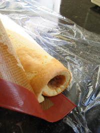 ROULE AU MASCARPONE et aux spéculoos