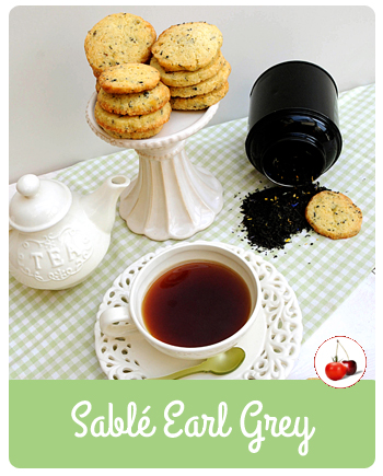 Sablés Earl Grey | Une recette au thé noir