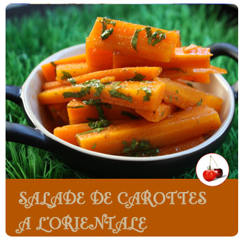 Salade de carottes à l’orientale