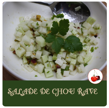 Salade de chou rave