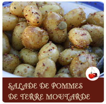 Salade de pomme de terre moutarde