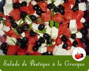 Salade pastèque feta