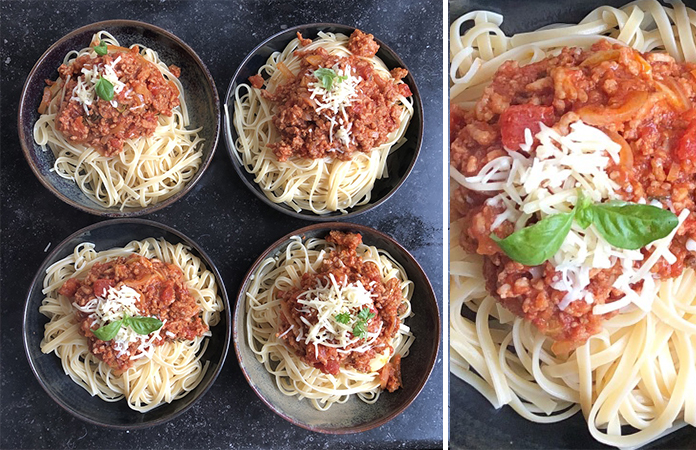 Bolognaise  au four en cocotte 