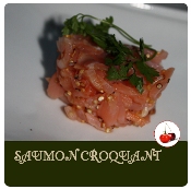 saumon croquant