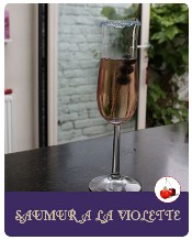 Saumur à la violette