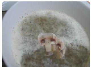 Soupe aux champignons de Paris