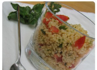 Verrine de taboulé