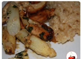 Veau aux asperges