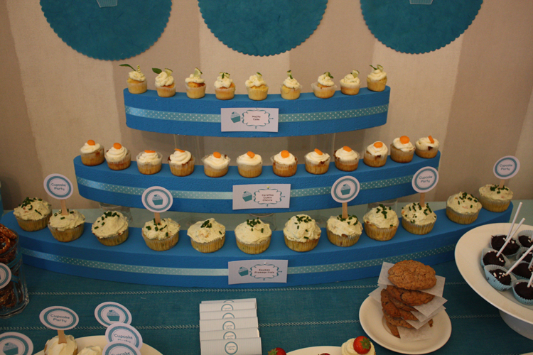 Cupcake Party - Turquoise