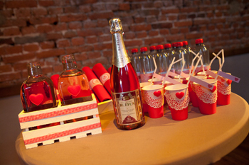 Sweet table pour une demande en mariage