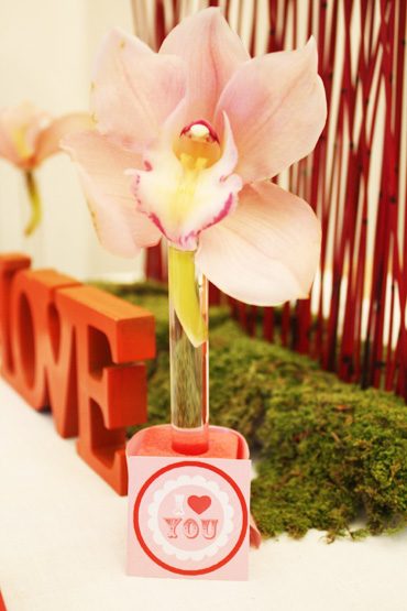 Décoration de table rouge pour la Saint Valention ou soirée entre amoureux