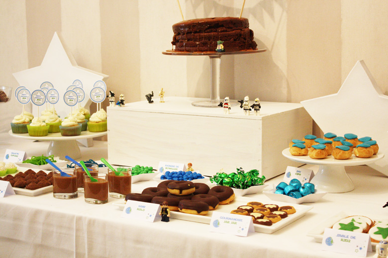 Sweet Table Star Wars Galactic Party