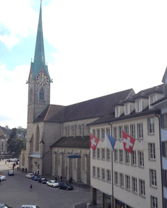 Visiter la cathédrale Grossmünster