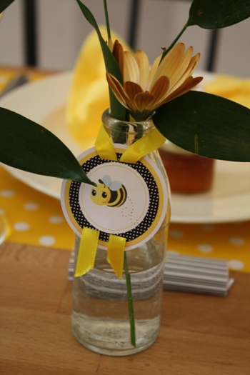 Buzz l'abeille - décoration de table - Anniversaire