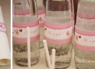 Buffet sucré | Sweet Table - Baby Shower - Oh a Girl !