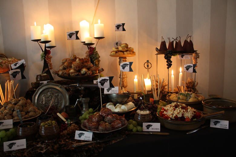 Game of Thrones Buffet, un buffet très moyen-âge