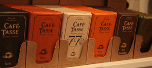 Cafe tasse - chocolat belge - Grand Place Bruxelles