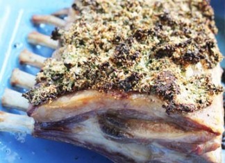 Carré d’agneau au persil