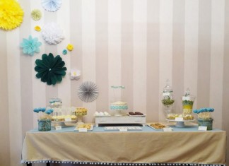 Sweet Table | Buffet des dessert | Motif à l'honneur le Chevron