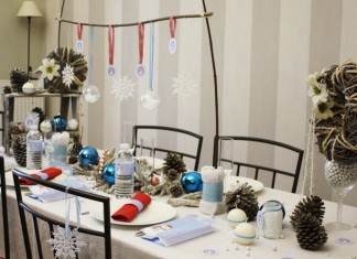 Décoration de table - Mon noël Glacial !