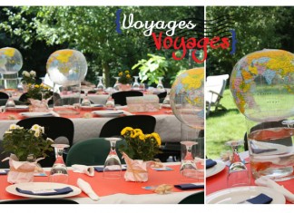 Une fête d’anniversaire sur le thème du Voyage