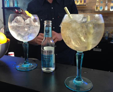 Bombay Sapphire & Fever Tree | IMAGIN 2015 Pop-up bar aux couleurs de l'été indien