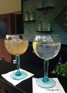 Bombay Sapphire & Fever Tree | IMAGIN 2015 Pop-up bar aux couleurs de l'été indien