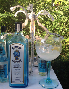 Bombay Sapphire & Fever Tree | IMAGIN 2015 Pop-up bar aux couleurs de l'été indien