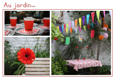 Les enfants au jardin | Table en fête