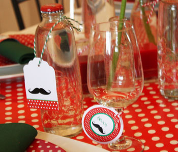 Décoration de table Italian Party