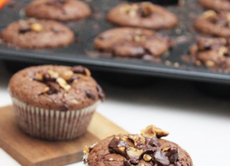 Muffins aux 3 chocolats
