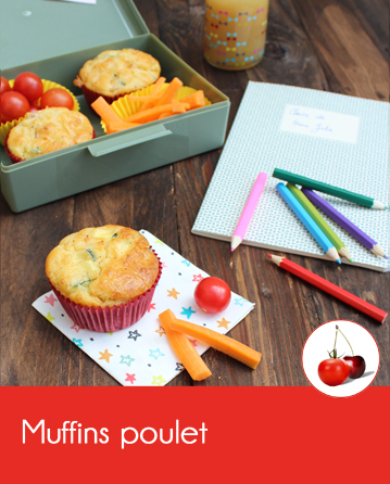 Muffins au poulet