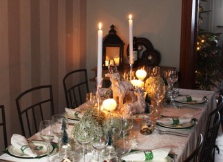 Décoration de table - Mon noël étoiles !