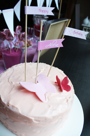 Pink candy bar pour anniversaire