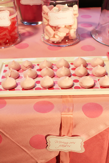 Pink candy bar pour anniversaire