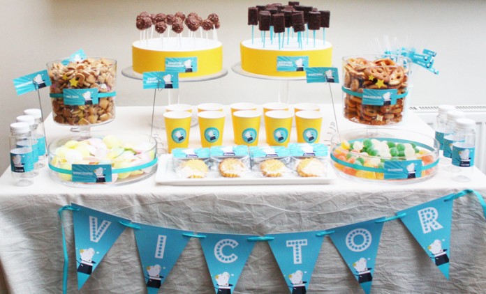 sweet-table-buffet-magie Lapinou le Magicien - Une décoration d'anniversaire sur le thème de la magie