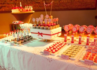 Love #2 | Une décoration de buffet de dessert pour une demande en mariage