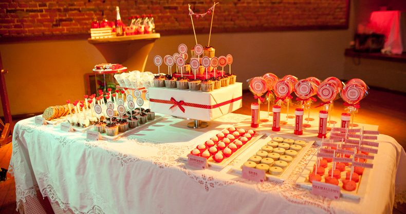 Love #2 | Une décoration de buffet de dessert pour une demande en mariage